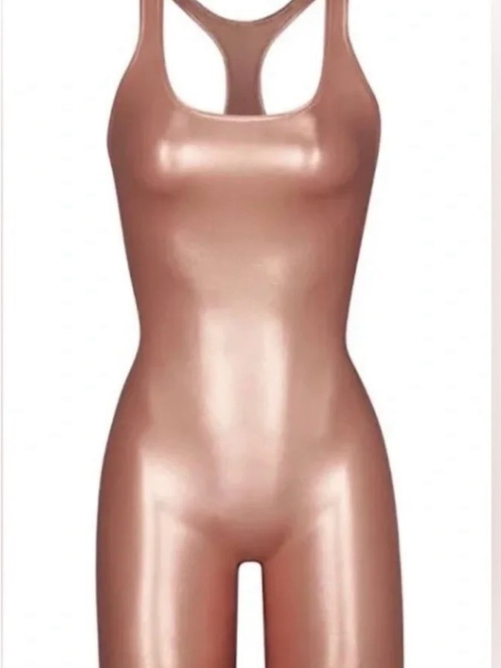 SKIMS Metallic Rose Bodysuit